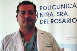 Alberto Hernández, especialista en Anestesiología y Reanimación.
